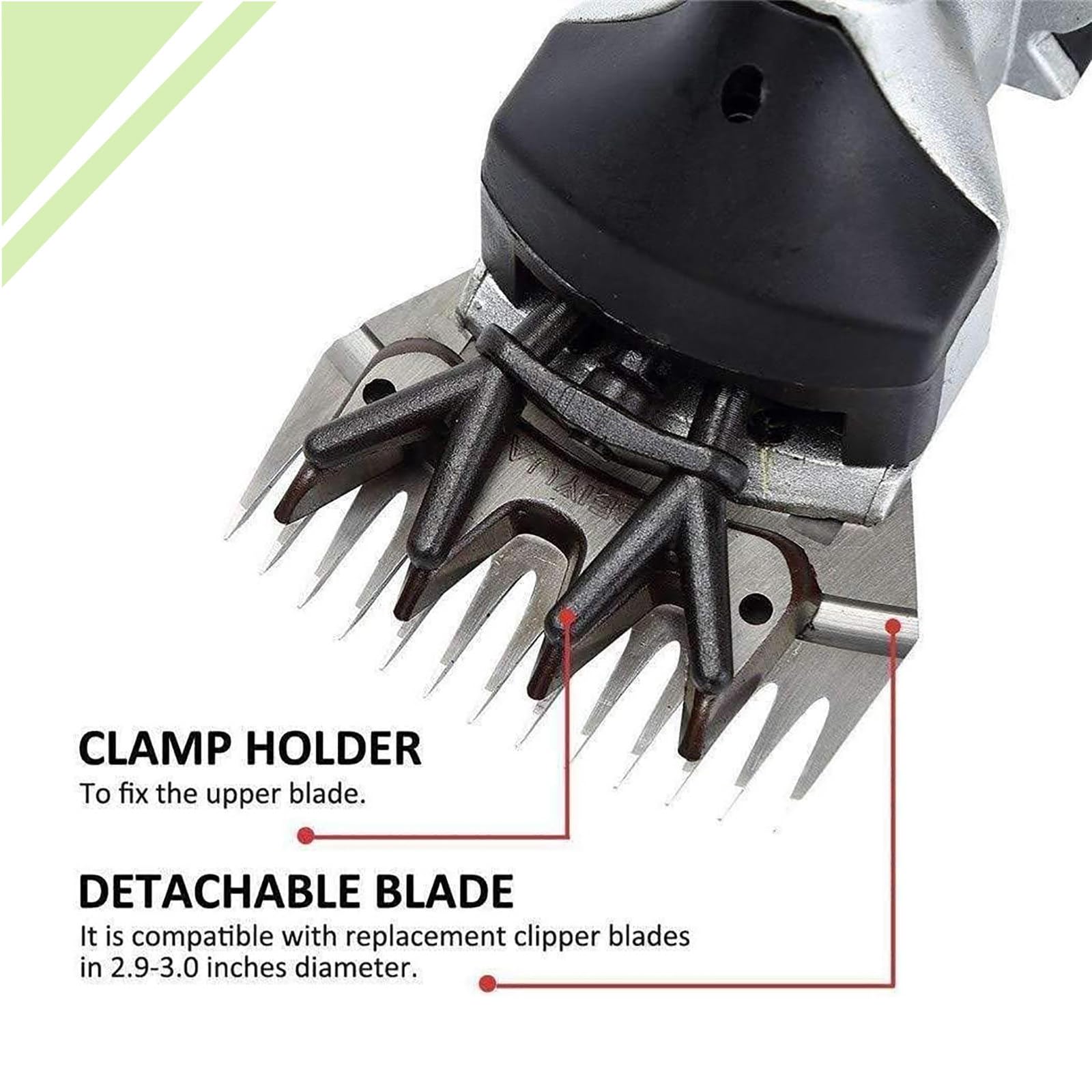 Cesoie Elettriche Professionali per Pecore, Tosatrice per Bestiame Agricolo, Tosatrice per Cavalli, Kit Elettrico per Toelettatura Animali,per Bovini Equini Capre Pony,220V
