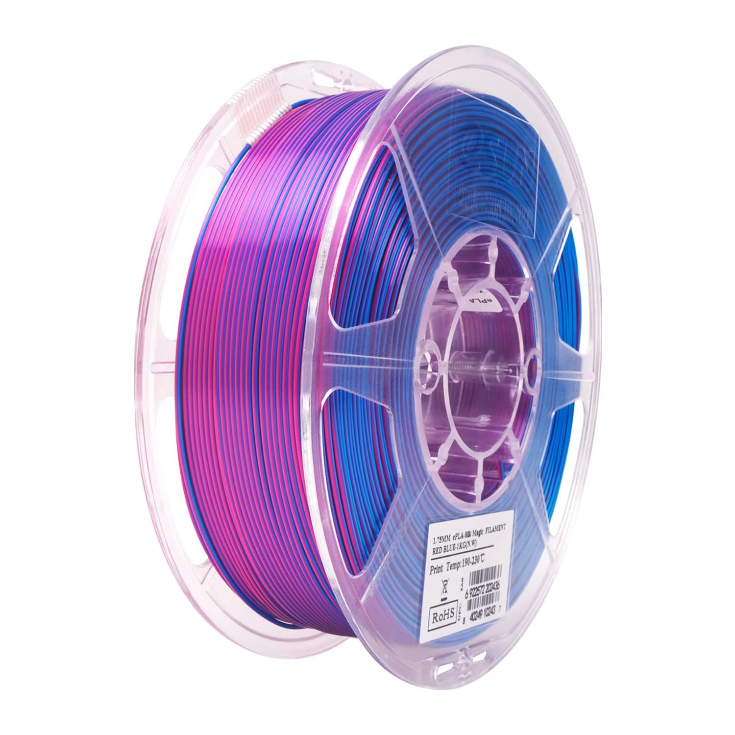 eSUN PLA フィラメント (シュルク多色)まとめ売り Amazon.co.jp: eSUNシルクマジックPLAフィラメント1.75mm、シルキー