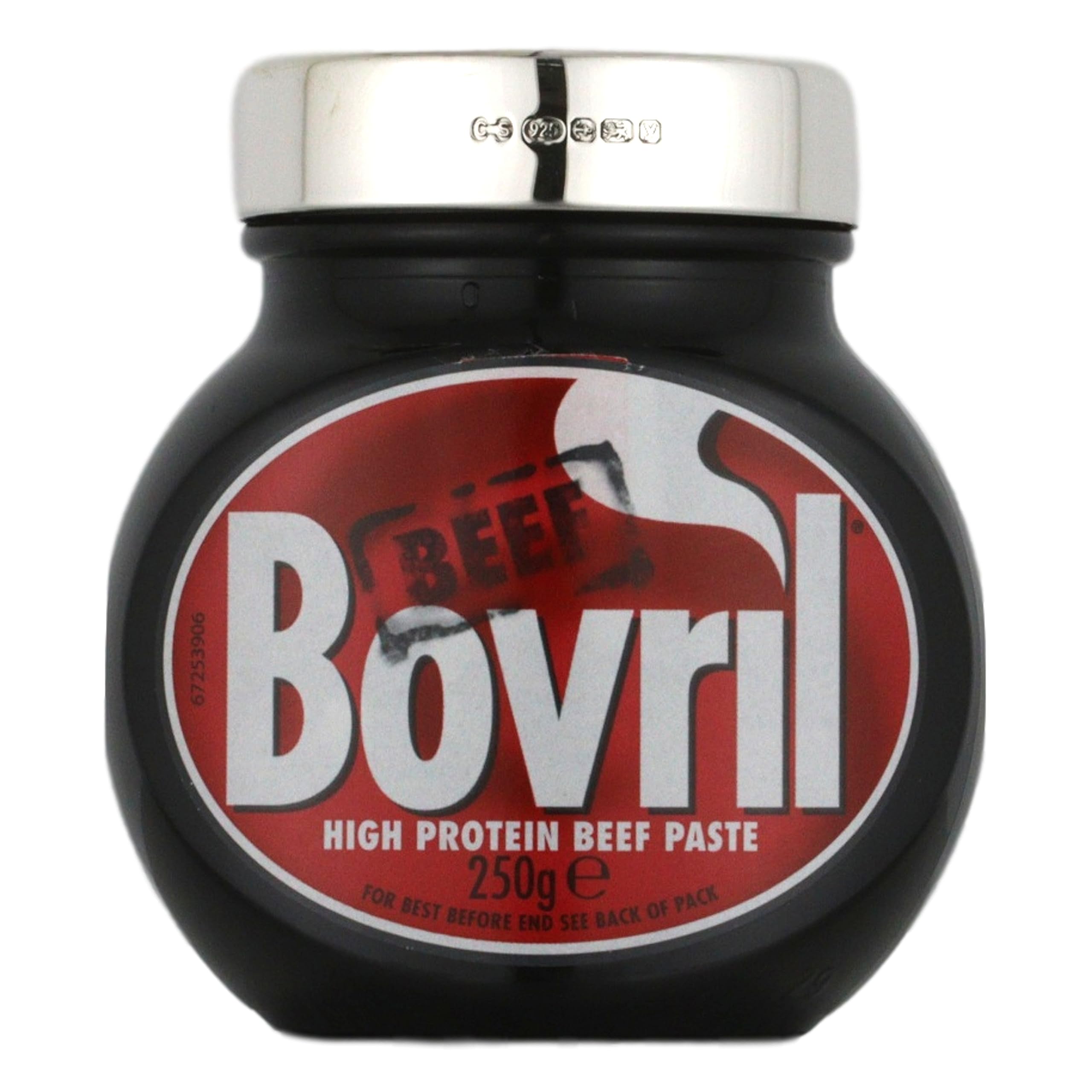 Cators Silver Sterling Lid For Bovril Jar (250G) - Luxury Lid For Bovril Jars Designed For Constant Use, Crafted From Heavy Duty Sterling Sturdy, Reusable & Washable