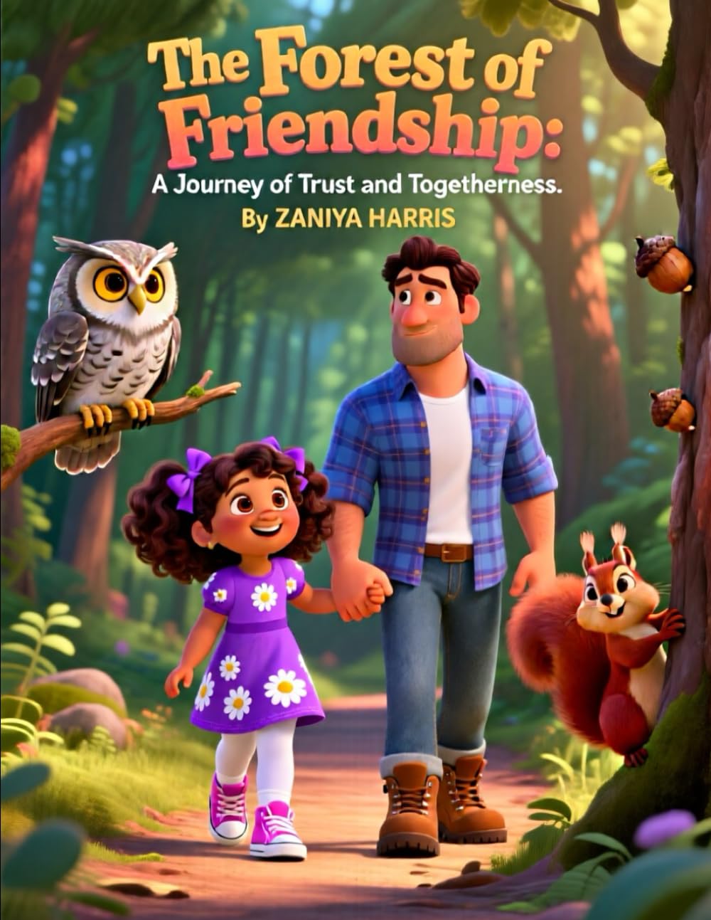 The Forest of Friendship: A Journey of Trust and Togetherness (The Enchanted Chronicles of Zaniya & Daddy)