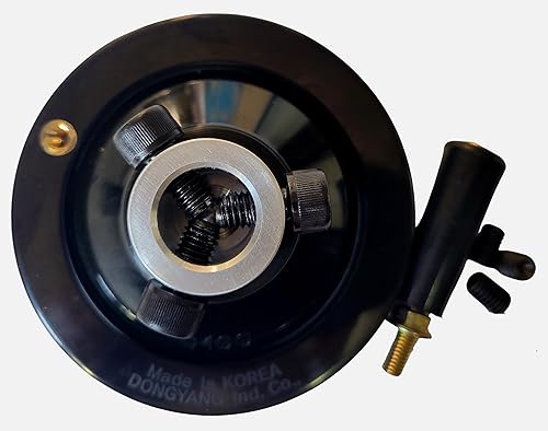 Miniatura 10 de Rueda de mano OD 6" Ultimate para cualquier máquina, se ajusta a ejes de 3/4" (19.10mm) o más pequeños, ideal para sierra de mesa, fresadora, torno