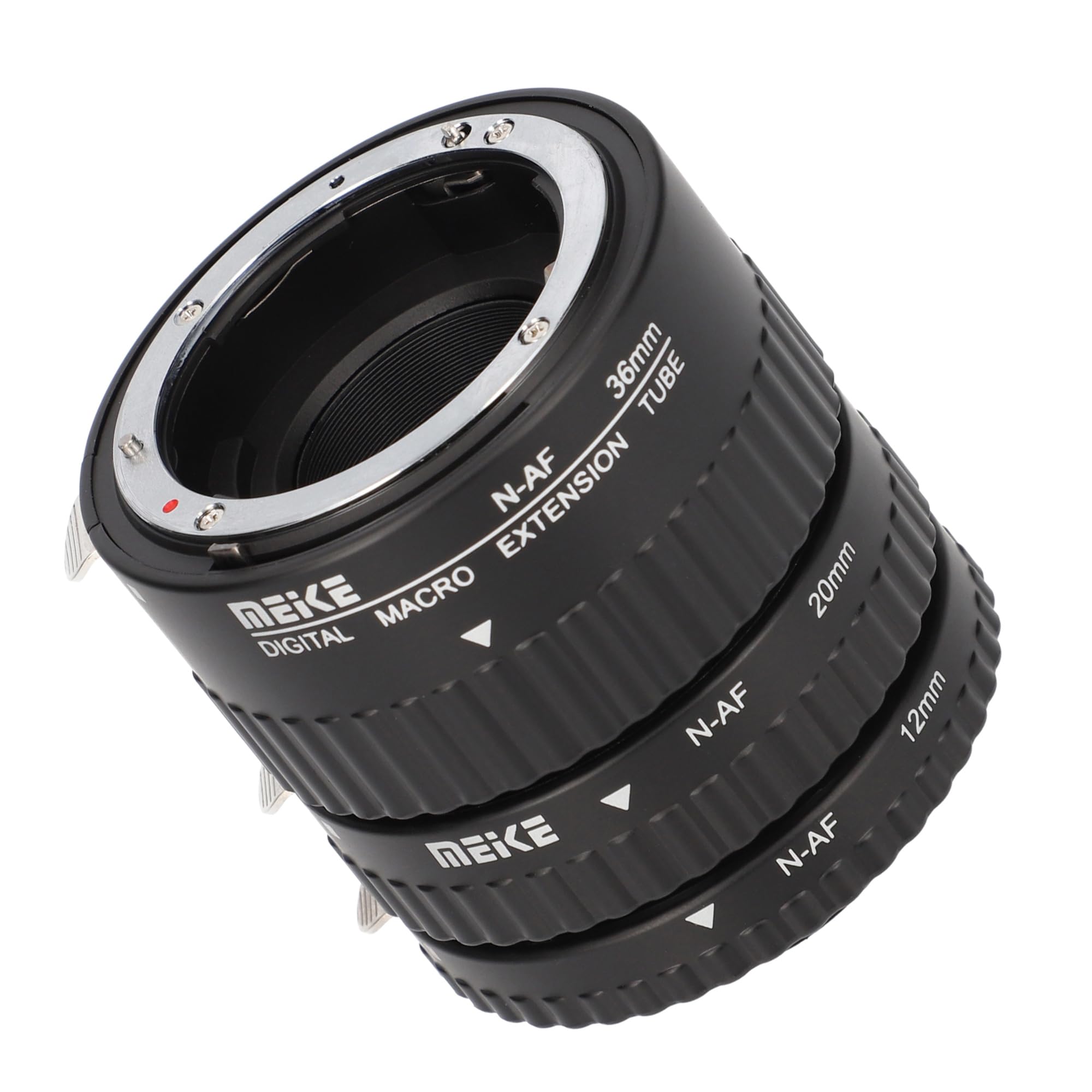 Khalia-Foto AF Autofokus Zwischenringe Kompatibel mit Nikon SLR Kameras Automatik-Zwischenringe Metall