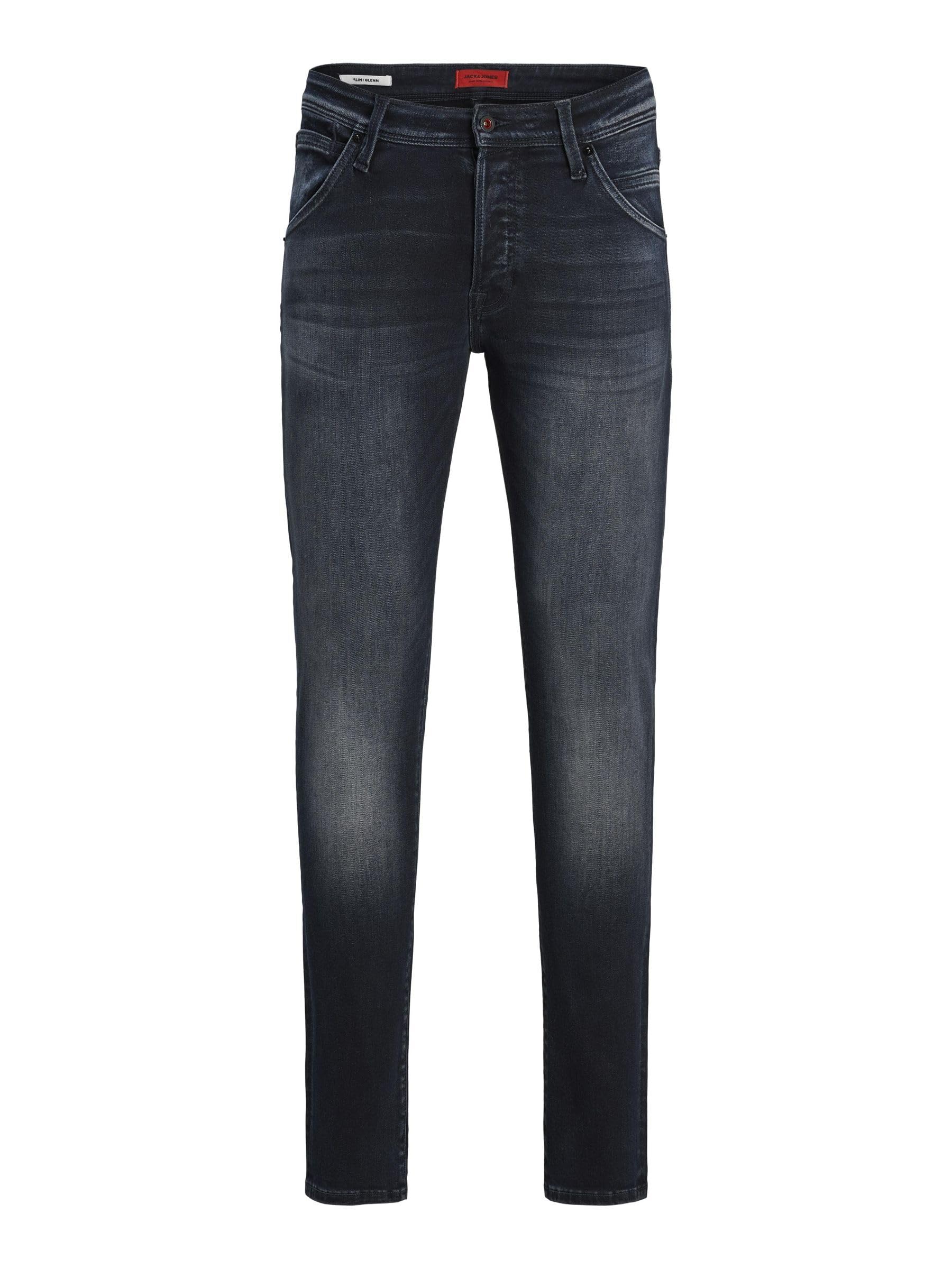 JACK & JONES Male Slim Fit Jeans JJIGLENN JJFOX 50SPS CB 104 NOOS Slim Fit Jeans