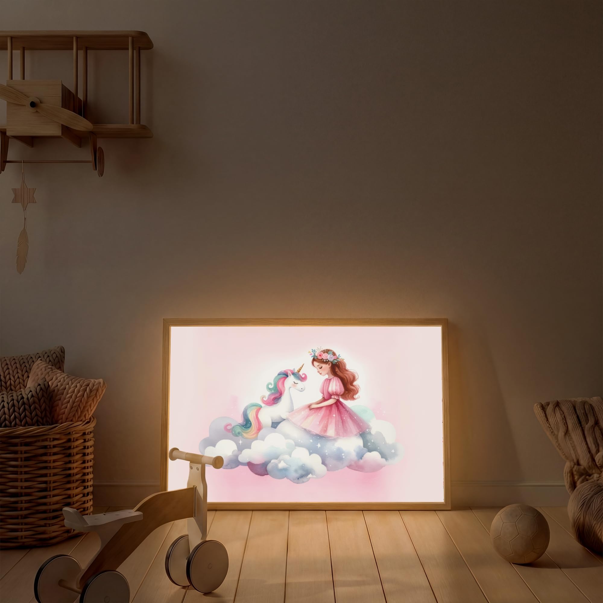 Luz Nocturna Infantil Lampara LED Night Light Bebé Decoración