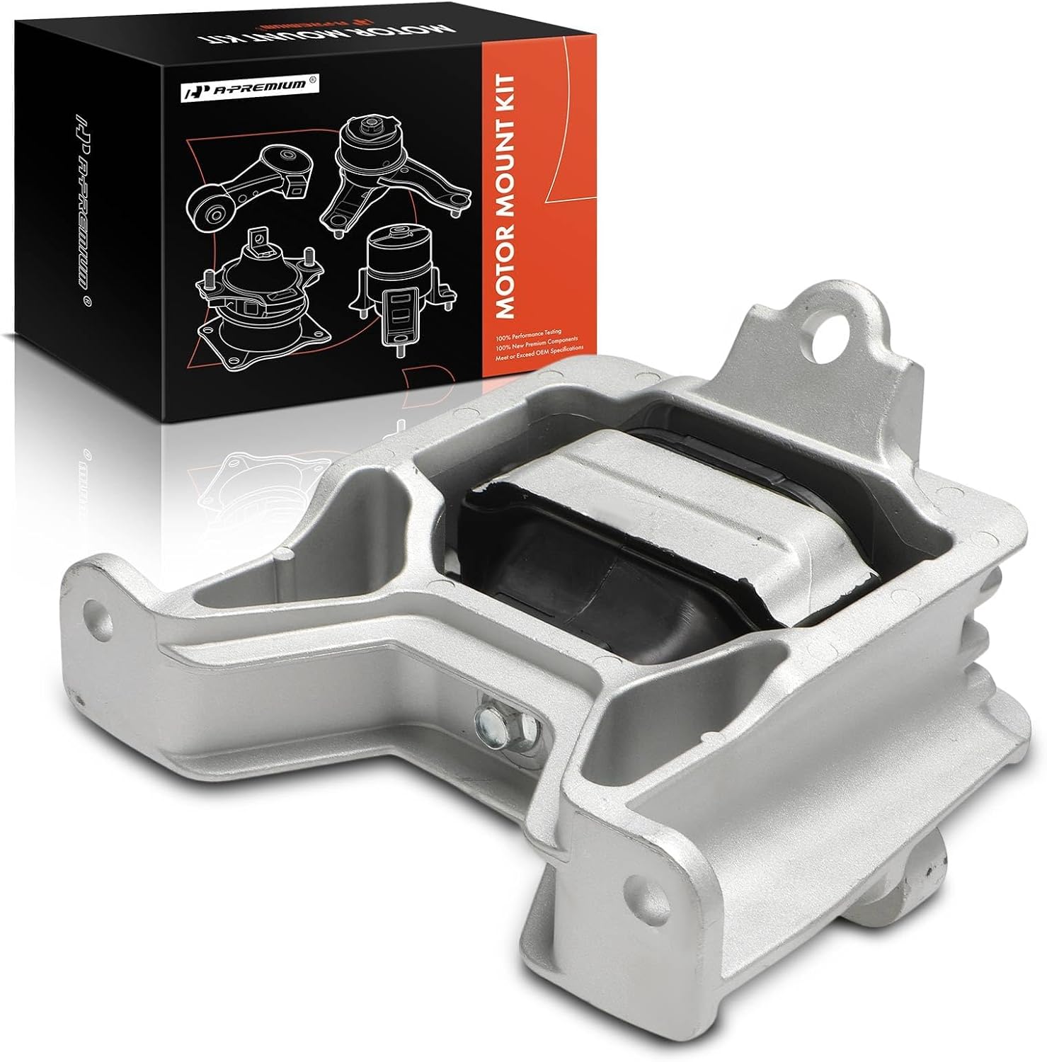 A-Premium Transmission Mount Compatible with Honda Accord 2018 2019 2020 2021 2022, 2.0L, Naturally Aspirated, Full Hybrid EV-Gas (FHEV), Automatic CVT Transmission