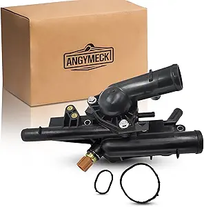 AngyMeck Thermostat Housing Kit with Thermostat and Sensor for 2.4L Hyundai Tucson