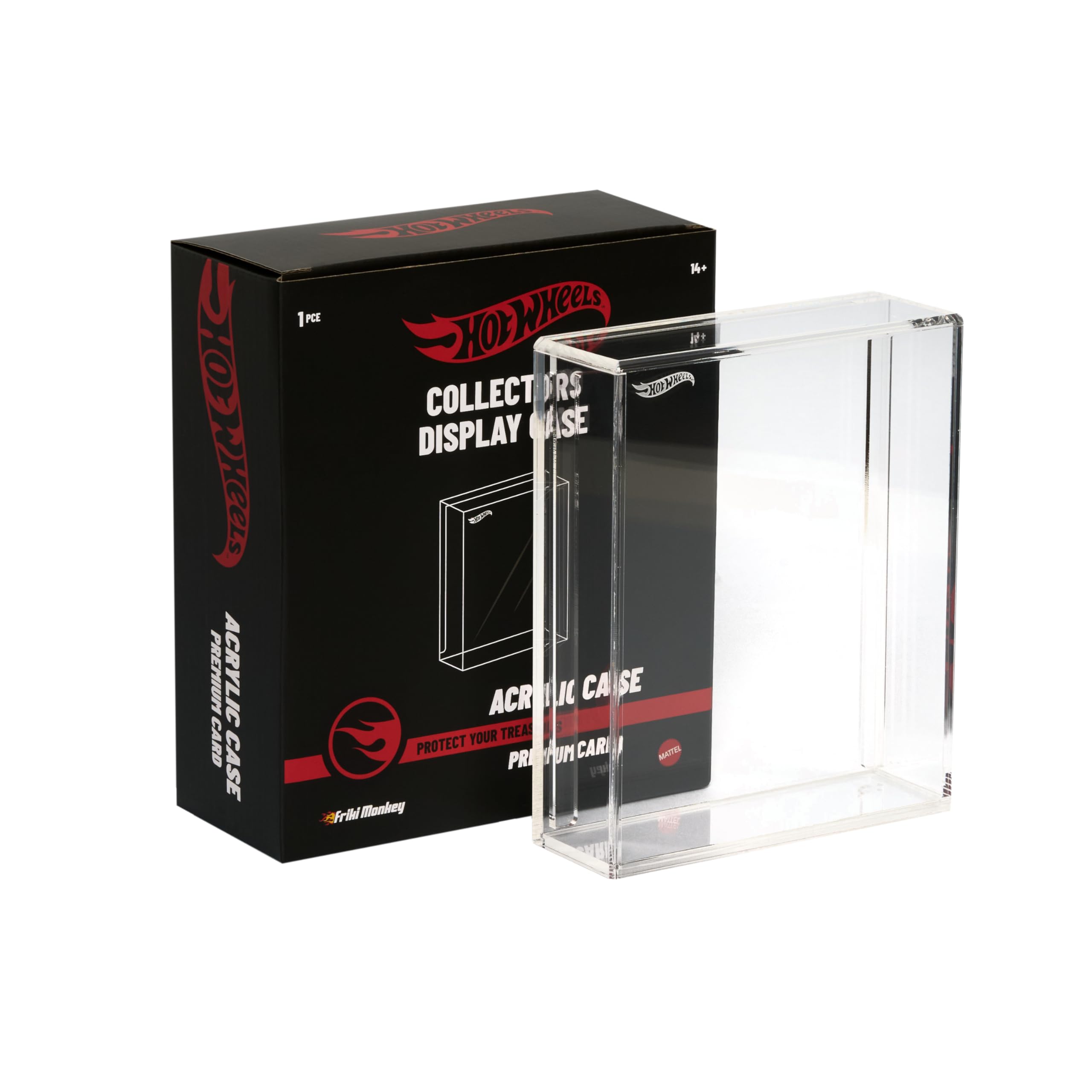 Hot Wheels 1:64 Scale Plexiglass Display Case for Hot Wheels