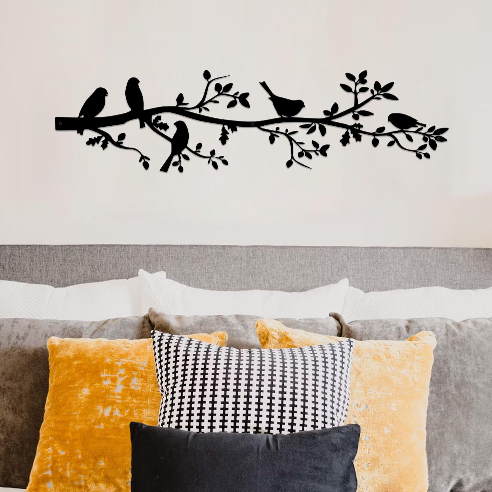 2 Stuks Metalen Vogels Kunst Aan De Muur Levendige Vogels Op Tak Metalen Vogels Muur Decor Opknoping Bladeren Met Vogels Buiten Muur Decor 2 Stuks Metalen Vogels Kunst Aan De Muur Levendige Vogels Op Tak Metalen Vogels Muur Decor Opknoping Bladeren Met Vogels Buiten Muur Decor