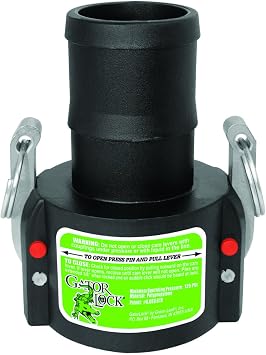 Coupler Cam Lock Fem 2in Barb