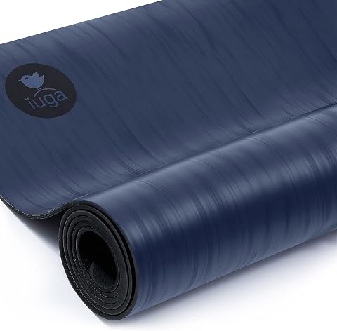 IUGA Pro Yoga Mat Non Slip Pilates Mat Eco Friendly with Carrying Strap