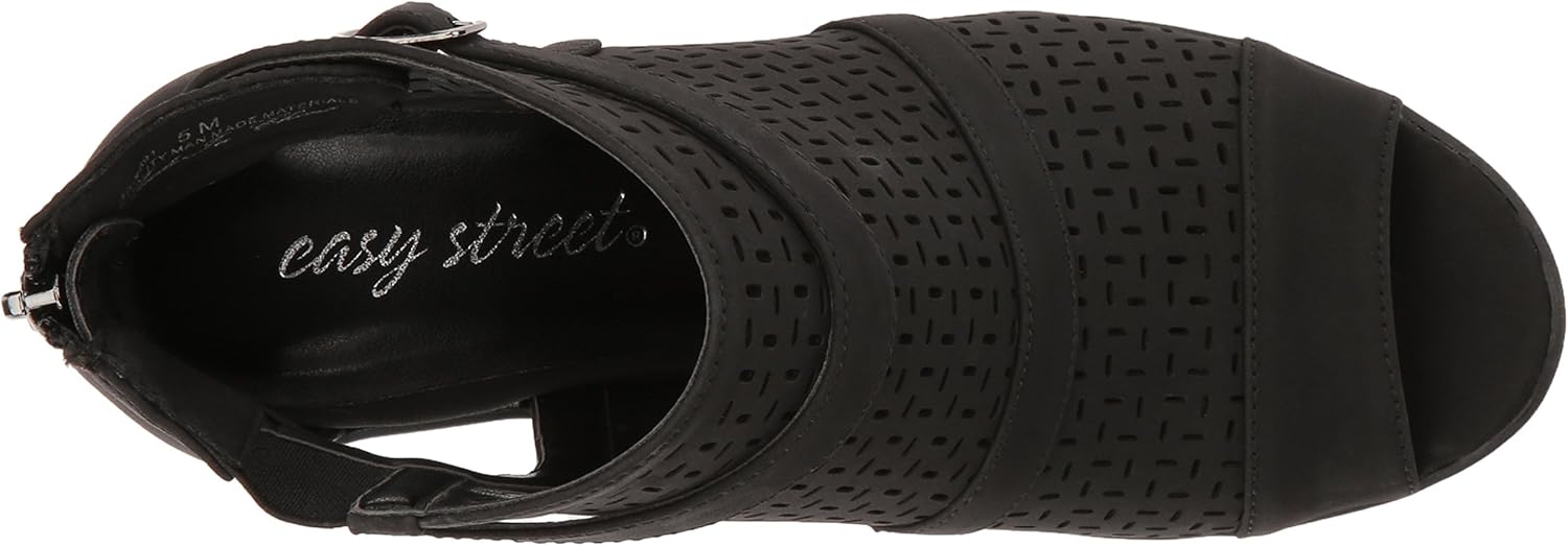 Easy Street Women's Carrigan Heeled Sandal, Black, 8.5 M US - Image 5