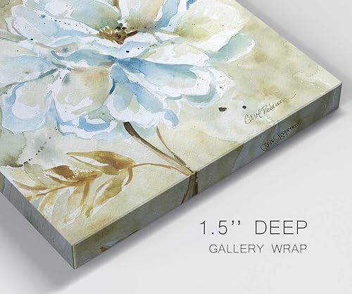 Miniatura 6 de Renditions Gallery Dahlia - Lienzo decorativo de alta calidad con envoltura de galería, listo para colgar, 10 pulgadas de alto x 10 pulgadas de