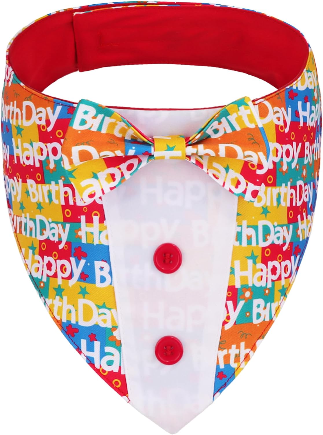 Esmoquin de Cumpleaños para Perro ADOGGYGO, Talla Mediana