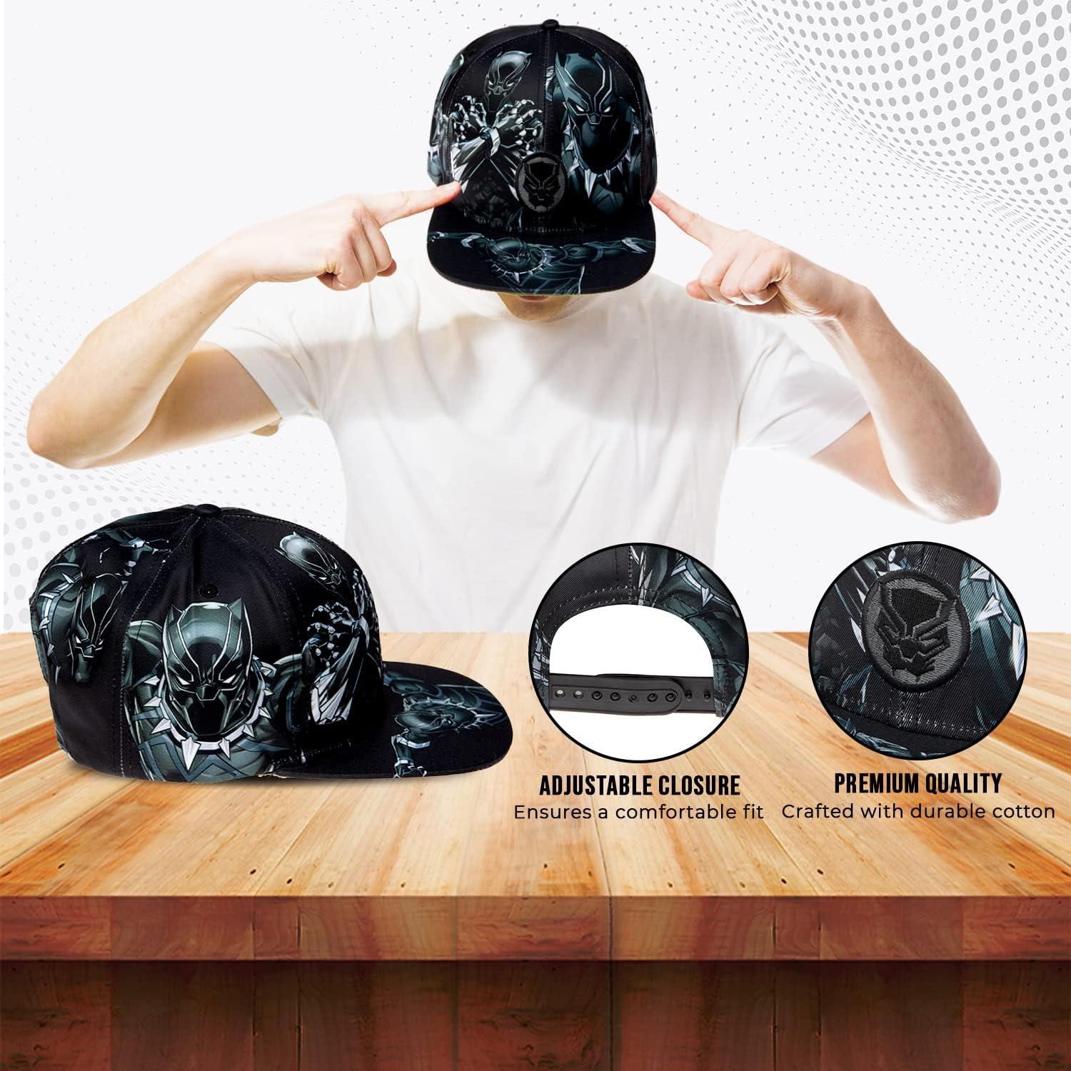 Marvel Avengers Baseball Cap, One Size Baseball hat for Men, Comfortable Hat, Avengers Gift for Men, Mens Merchandise - Image 4