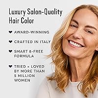 Vista 4 de Madison Reed - Kit de tinte radiante para el cabello, tinte permanente para el cabello, cobertura de canas superior, sin amoníaco, rubio Amalfi