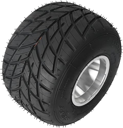 Miniatura 7 de Neumático y llanta Go Kart de alto rendimiento, rueda trasera de kart de 11 x 7.10-5 y patrón de pernos de ajuste de neumáticos de 1.969 in con 3