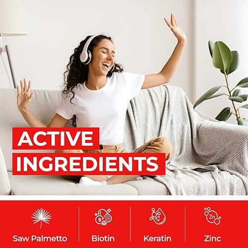 Miniatura 3 de Follifuel - Bebida para el crecimiento del cabello para mujeres y hombres  25 vitaminas para el cabello en 1 cucharada  Biotina, Cynatine HNS, zinc,