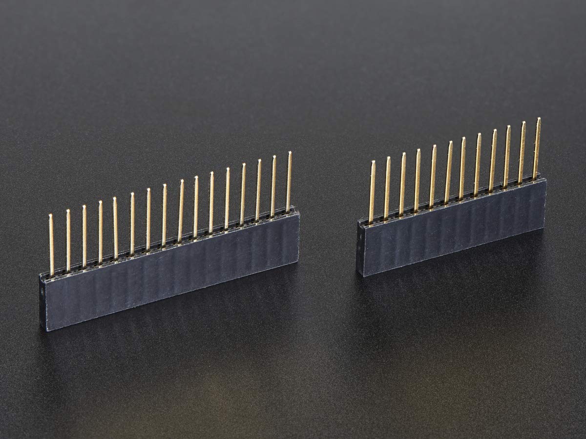 Adafruit Feather Stacking Headers - 12-pin and 16-pin female headers [ADA2830]