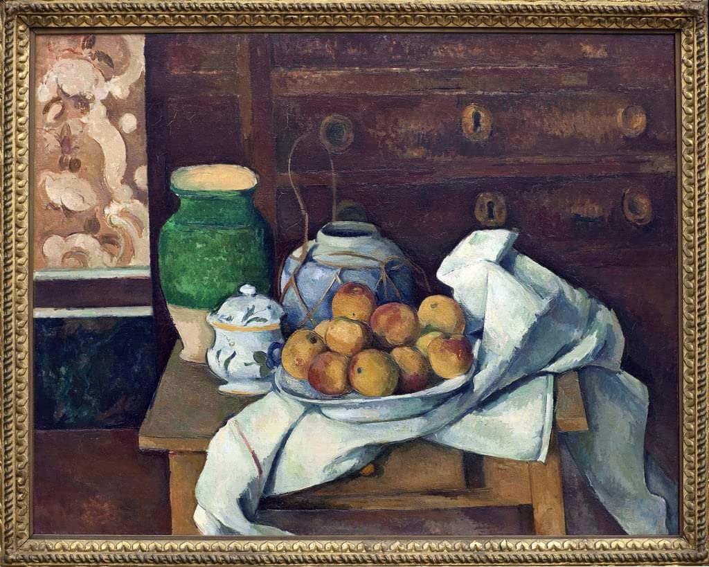 Tableaux Graffiti Art de Cézanne poster impression nature morte moderne 60x90cm - 5