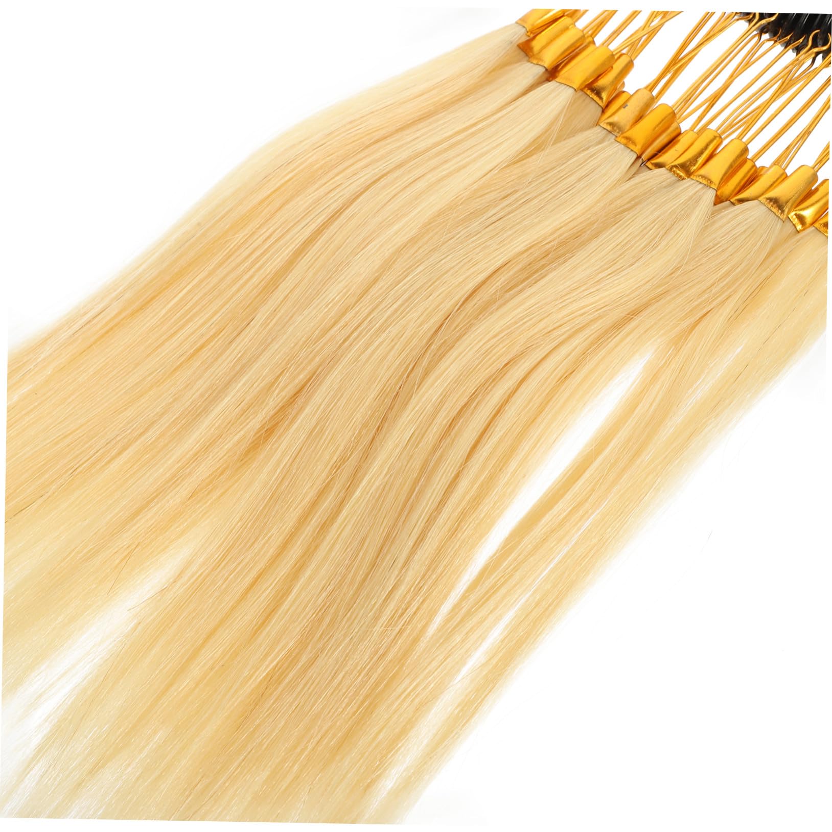 Échantillons de Cheveux Réels 30pcs pour Test de Coloration Capillaire, Facile à Transporter, pour Salons de Beauté et Coiffure Professionnelle
