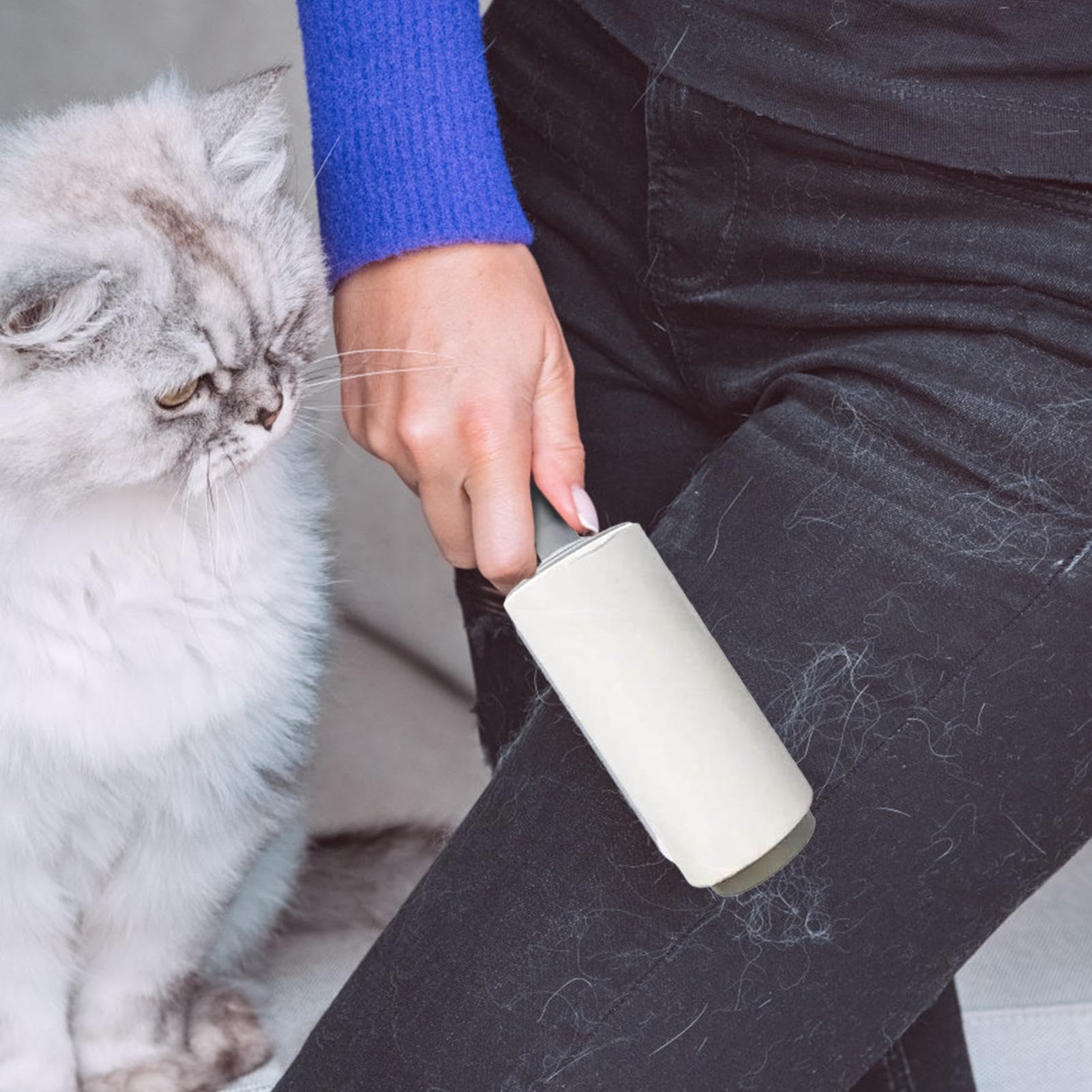 JJQHYC Rouleau Anti-Peluches Lavable et réutilisable Rouleaux à Peluches pour enlever Les Poils de Chat et de Chien des vêtements