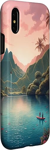 Miniatura 9 de iPhone 1212 Pro Tropical Hawaii Ocean Beach - Palmeras - Funda de surfista hawaiano