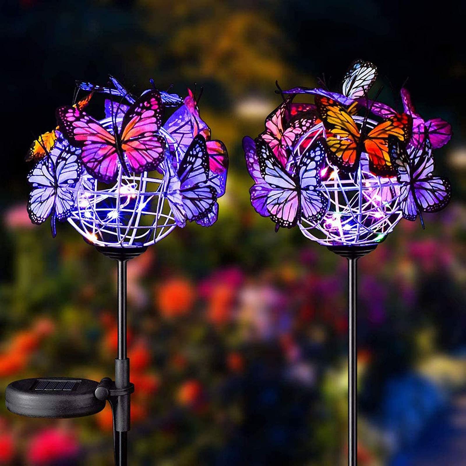 Lumières de jardin solaires extérieures sans fil pour illuminer une allée sombre facilement