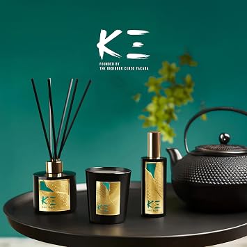 Scent Beauty K-3 Basil Energy Home Spray Fresh and Fruity Morning Scent with Basil, Grapefruit and White Musk Vibrant Herbal Fragrance that Invigorates Senses and Sharpens Focus 100 ml