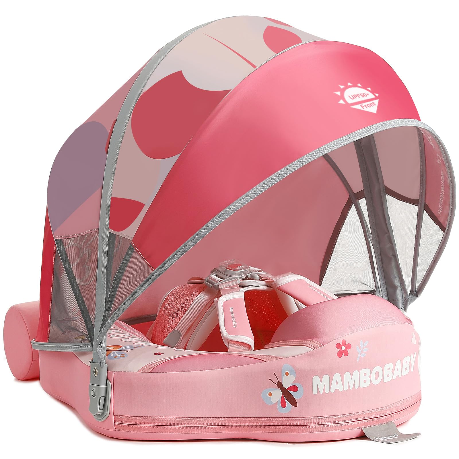 Mambobaby Non-Inflatable Swim Float with Canopy