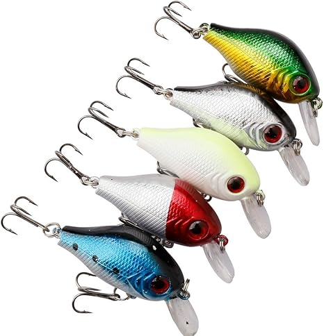 Amazon Co Jp A Szcxtop ルアーセット 5個 8 8cm 6g クランクベイト ハゼクランク バス トラウト ニジマス 渓流釣りに最適 スポーツ アウトドア Amazon Co Jp A Szcxtop ルアーセット 5個 8 8cm 6g クランクベイト ハゼクランク バス トラウト ニジマス 渓流釣りに最適 スポーツ アウトドア