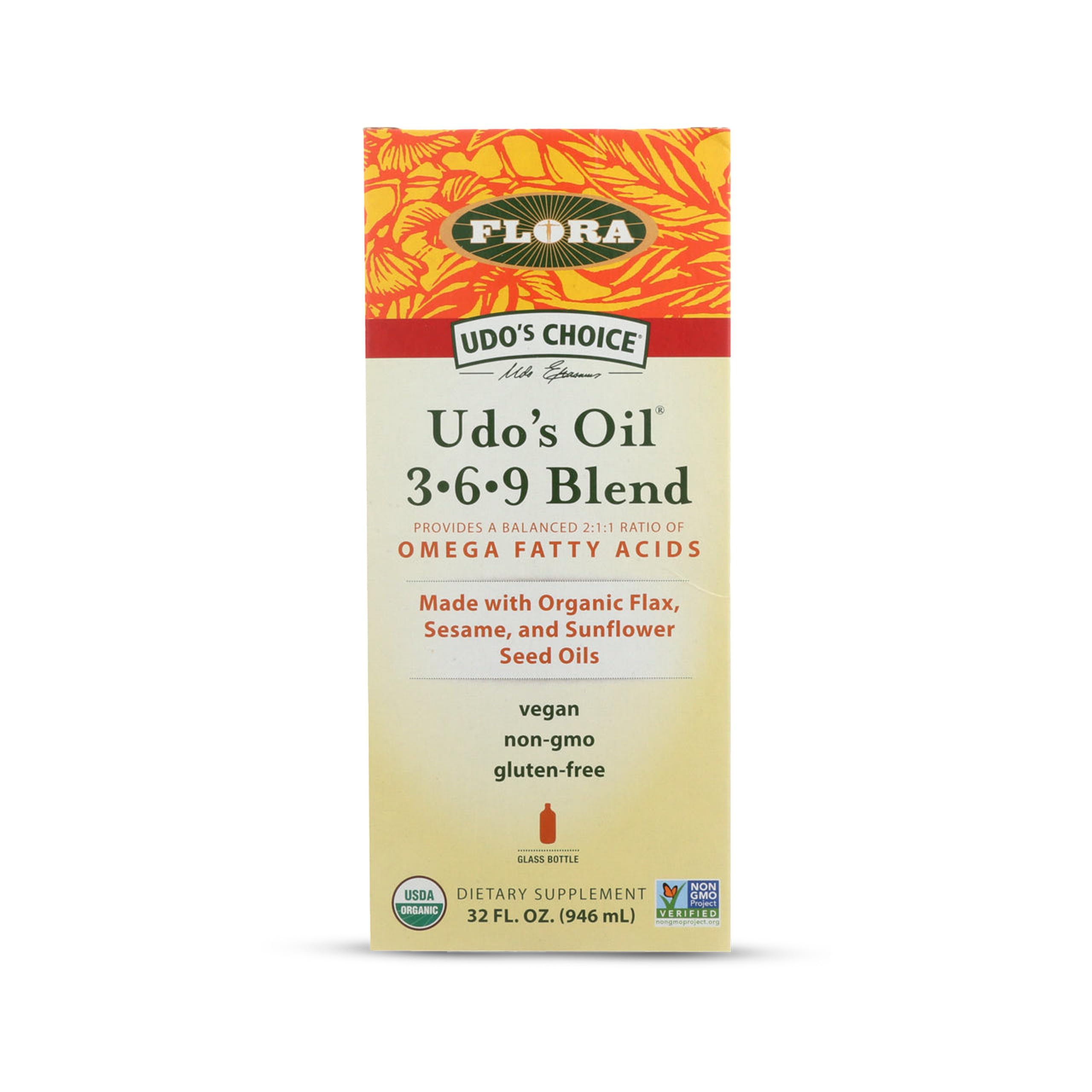 Flora, Udo's Choice®, Udo's Oil™ 3-6-9 Blend, 32 fl oz (941 ml)