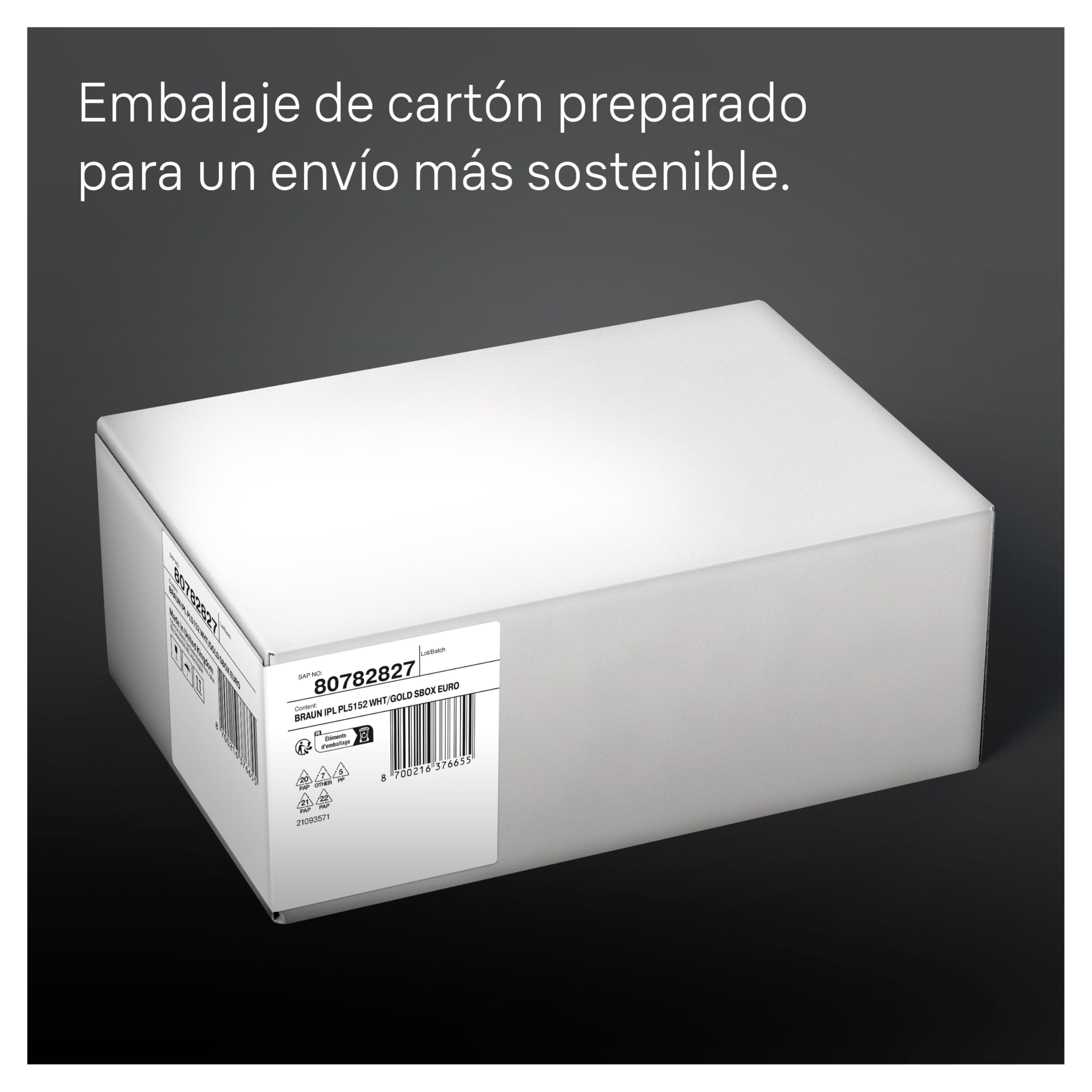 Braun Luz Pulsada Silk·expert Pro 5, Alternativa a Depiladora Laser, Eliminación del Vello en Casa, Depiladora IPL con Funda, Maquinilla Venus, 2 Cabezales para Cara Y Cuerpo, Blanca/Dorada, PL5152