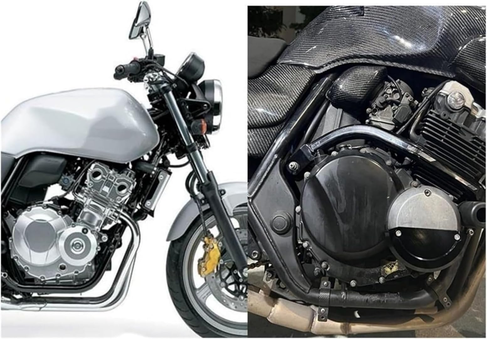 cb400sf nc42 エンジンガード クラッシュバータンク Amazon | Mozenaバイク用クラッシュバータンク CB400 VTEC 1-2 3 4 5