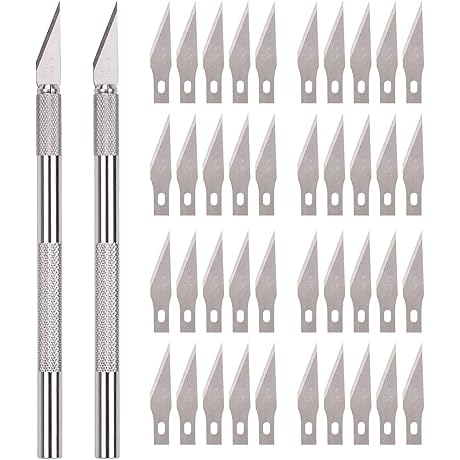 SAVITA Hobby Knife Set - Precision Carving Knife Pen for Art and Craft Projects