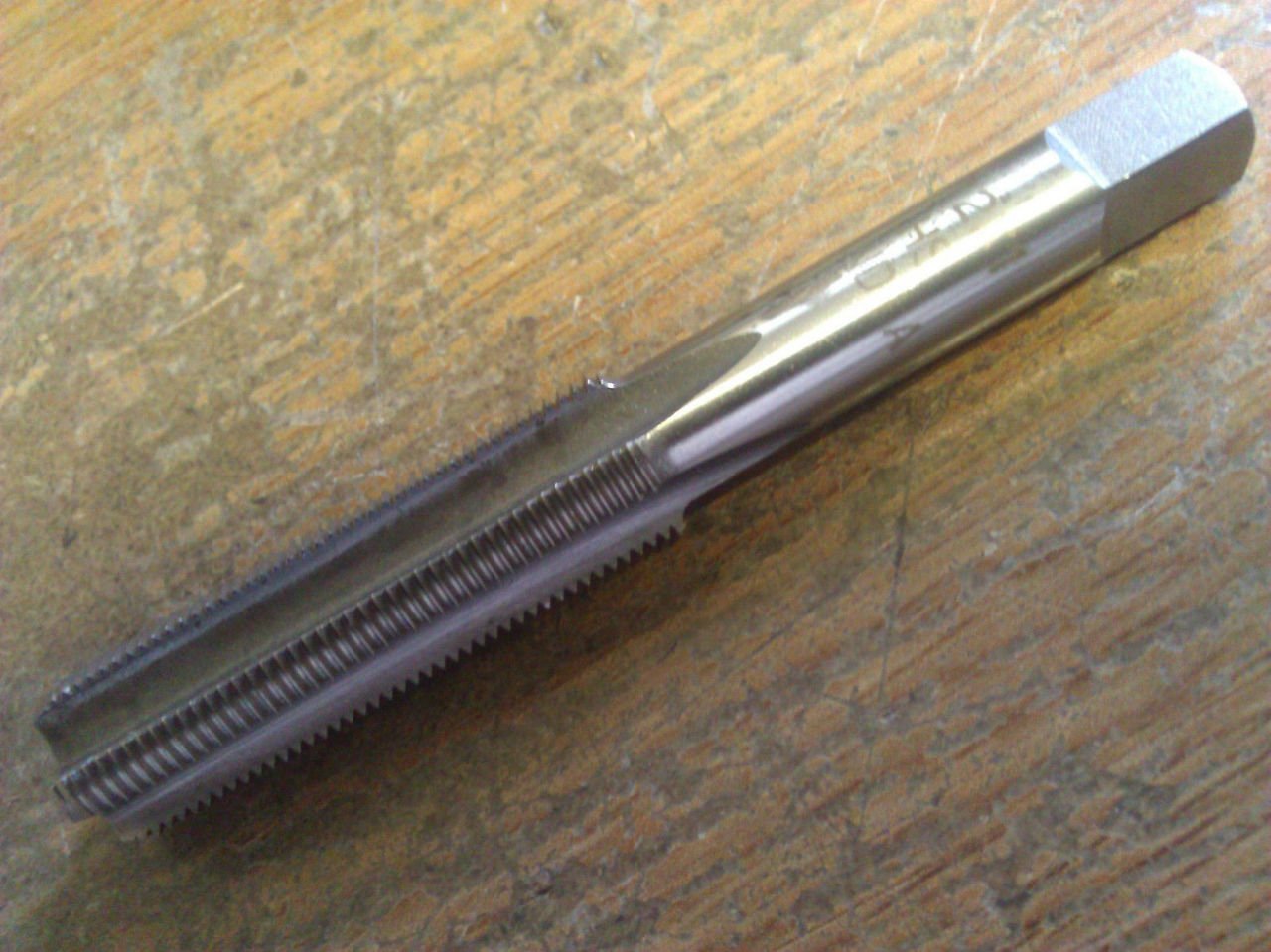 M12 X 1.00 D5 HIGH Speed Steel 4 Flute Bottom TAP