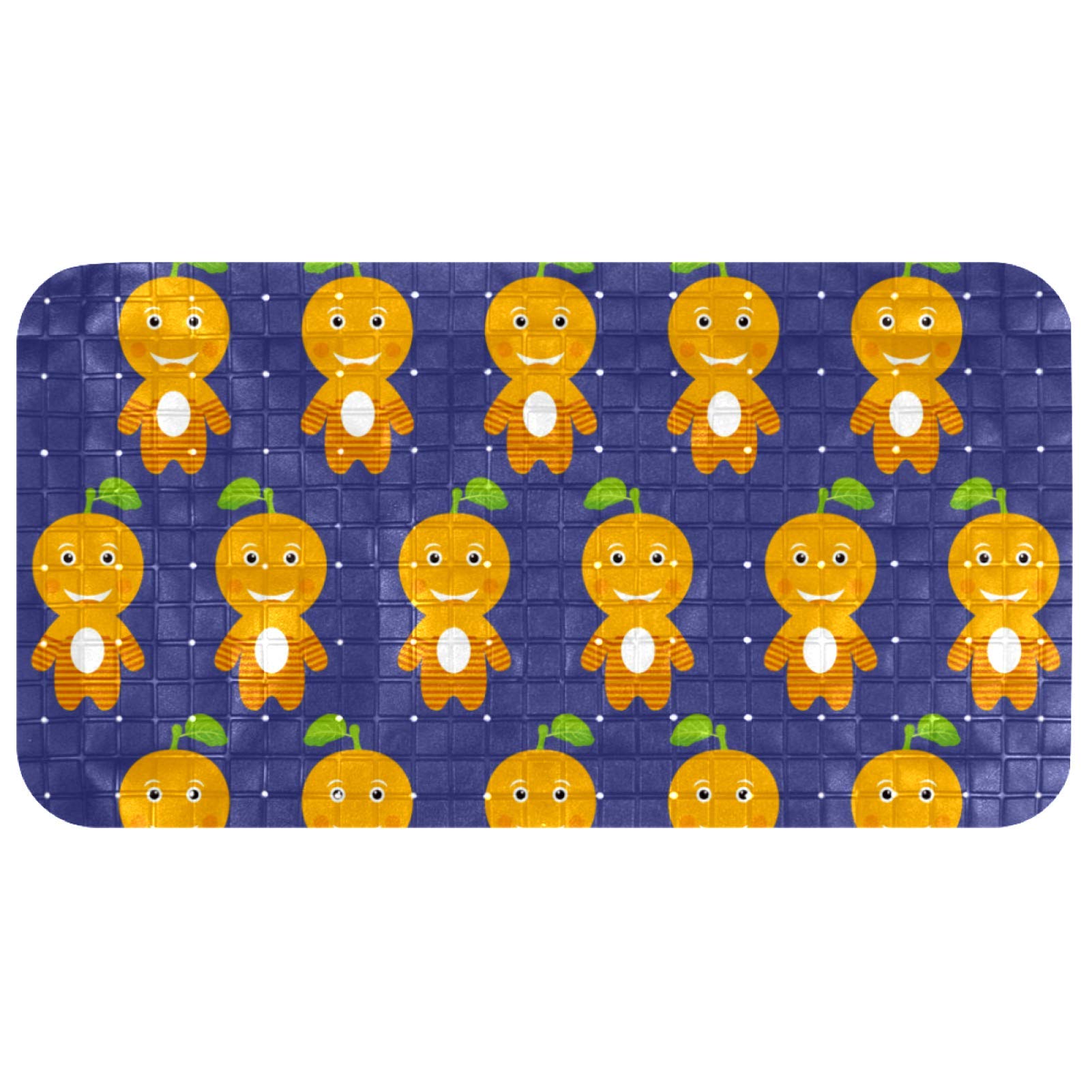 Alfombrillas de baño con ventosas antideslizantes infantiles de 68,3 x 37,3 cm