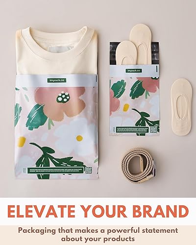 Miniatura 59 de Impack - Paquete de 25 sobres de polietileno de 10 x 13 pulgadas, bolsas de envío biodegradables para ropa, sobres de correo autoadhesivos verde
