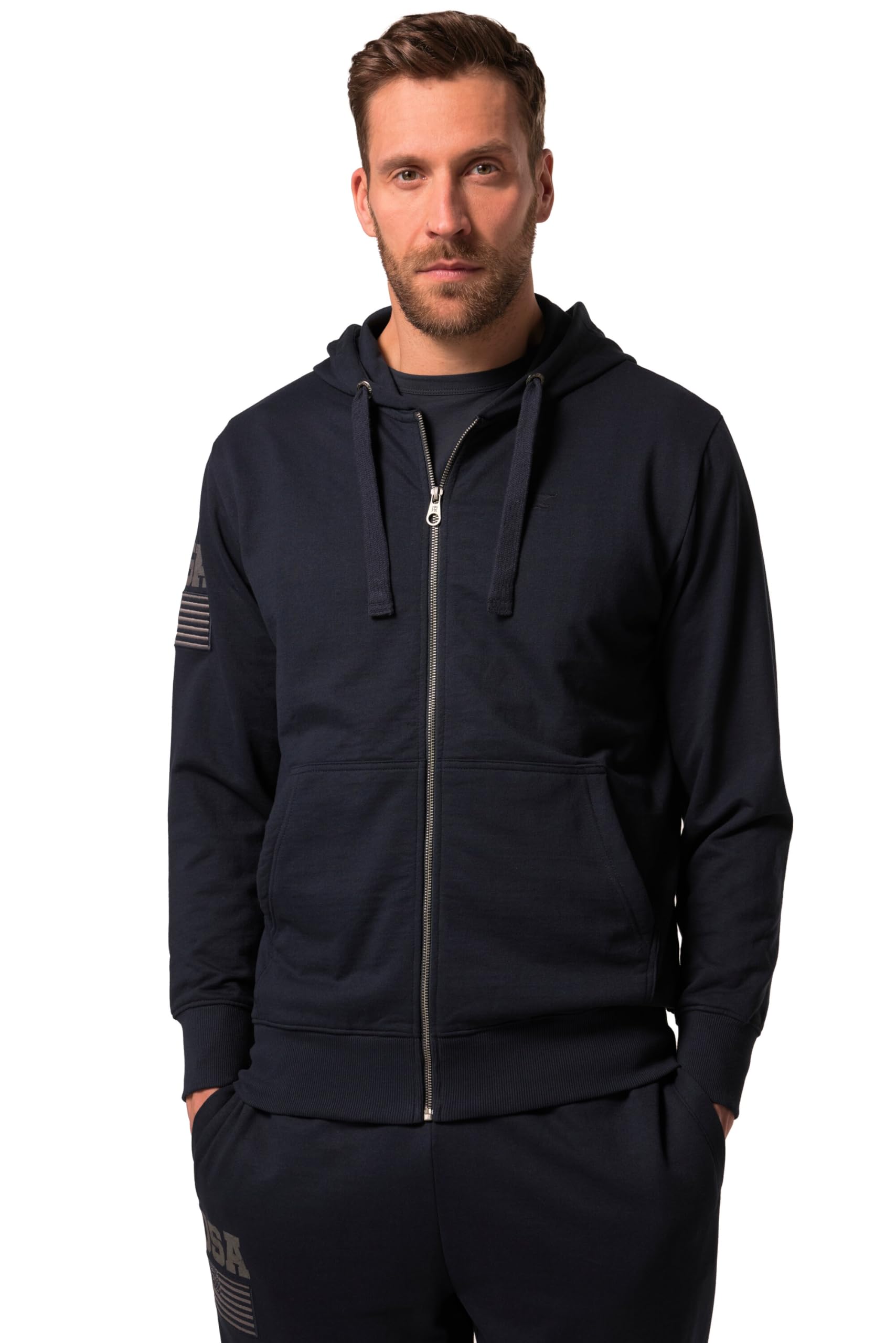Hoodiejacke Iron Anvil, Fitness, Kapuze 834017