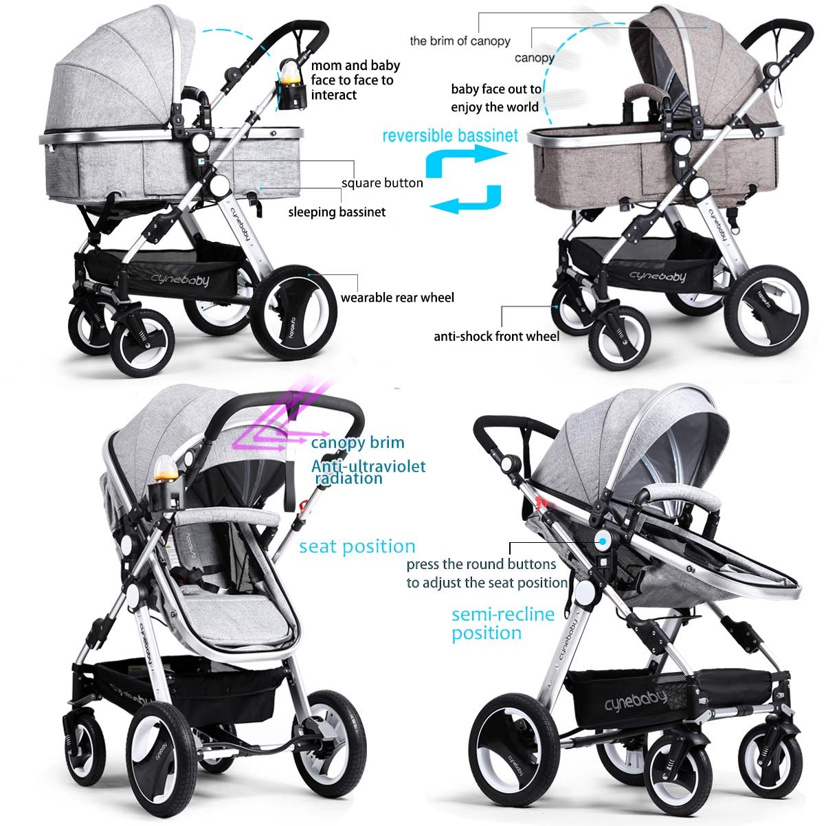 cynebaby pram stroller