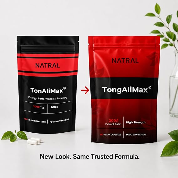 TongAliMax 120 Capsules - 100% Pure Root Extract Only - No Additives or Fillers - Promotes Vitality and Natural Energy