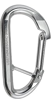 Stainless Steel 316 Spring Hook Carabiner 1/2