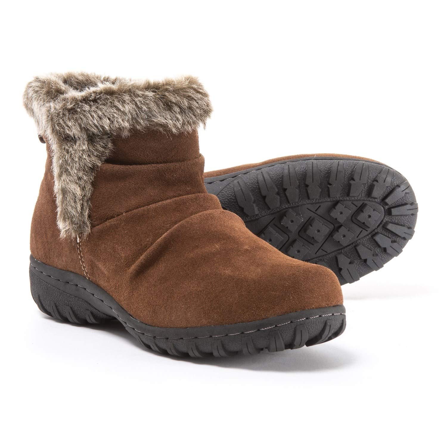 Khombu Womens Lisa Suede Cold Weather Winter & Snow Boots