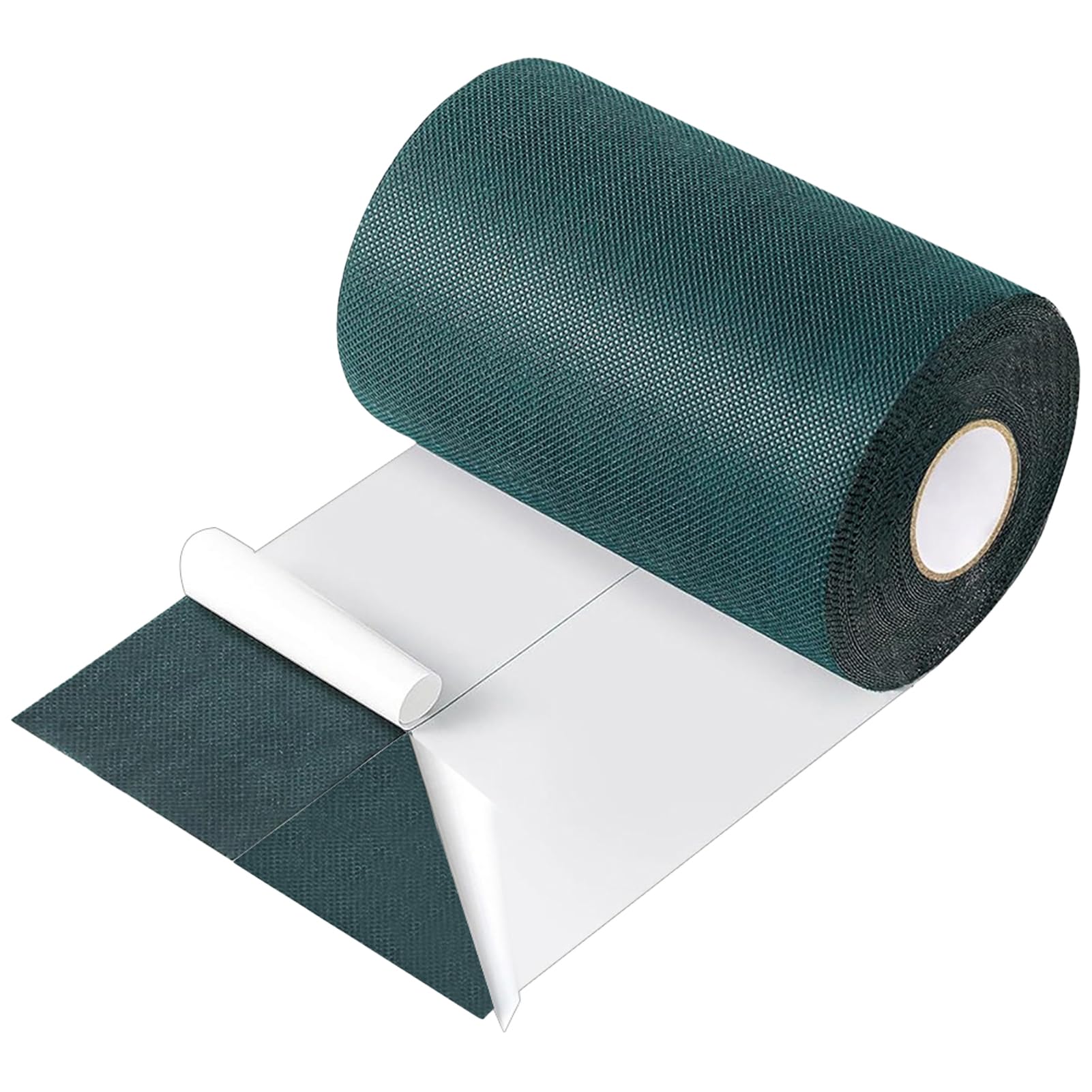 Cinta de césped artificial autoadhesiva, Conectores para Fijar Costuras de Jardín, Cinta de Césped Sintético al Aire Libre, Cinta de Costura de Alfombra (una sola cara, 6