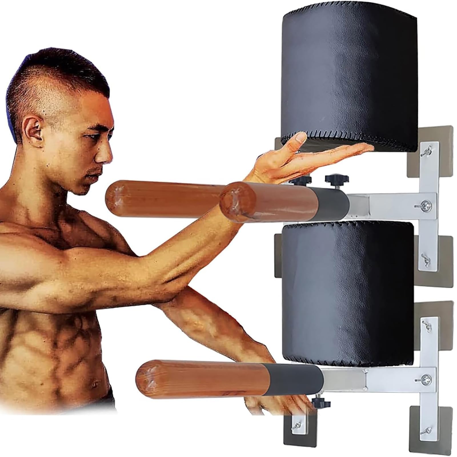 Generico Posizioni Wing Chun A Parete, Allenamento di Forza con Molle |