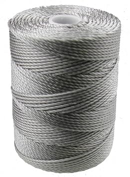 C-LON Bead Cord, Nickel - 0.5mm, 92 Yard Spool