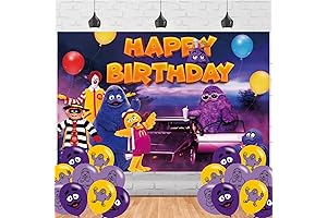 McDonalds Birthday Party Decorations