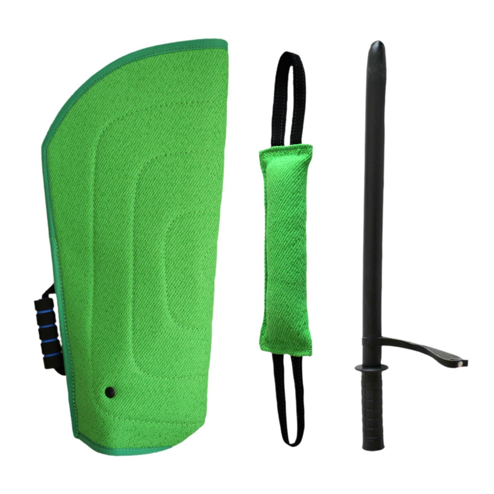 3X Set de Entrenamiento para Mordeduras de Perro: Almohada para Mordeduras con Funda, Juguete para Tirar de La Almohada, Protector de Brazo para Morde