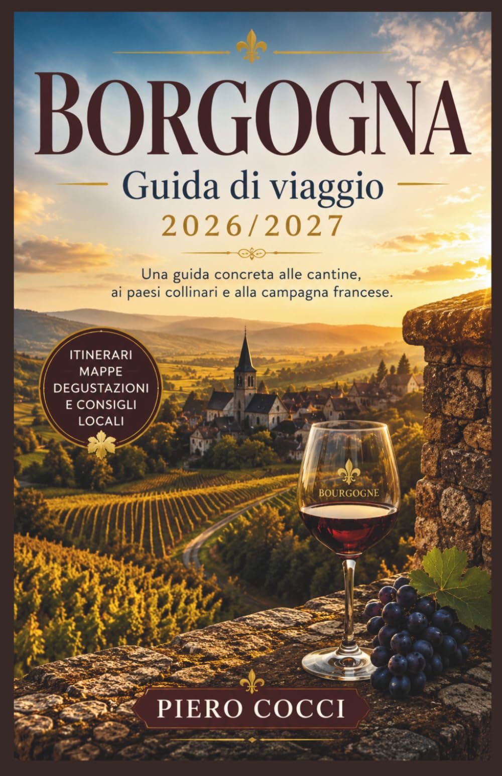 Borgogna Guida Di Viaggio 2026/2027: Una guida concreta alle cantine, ai paesi collinari e alla campagna francese.