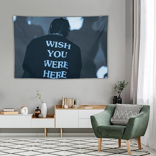 Miniatura 4 de NOsawa Tapiz Singer Travis Scott Rapero Álbum de Música Tapices Arte Decoración de la Pared del Hogar Póster Colgante Póster Impresión Imagen Sala