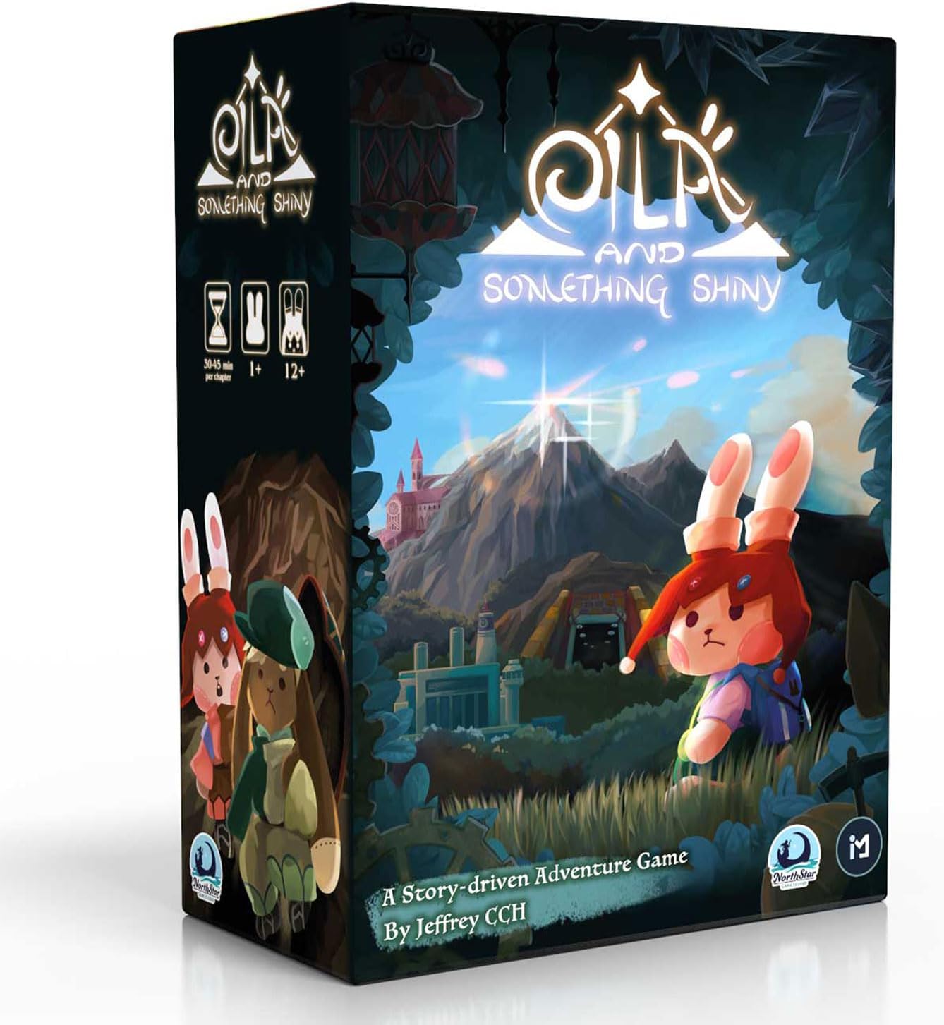 Northstar Game Studio Eila and Something Shiny Board Game | Solo Narrative Adventure Game | Story-Driven Campaign with Branching Choices | 1+ Players, 45+ Minutes, Ages 12+